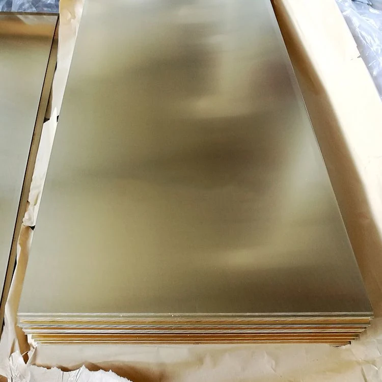 China 0.5mm 0.7mm 0.8mm 1mm 4X8 Flat Copper/Aluminum/Galvanized/Stainless Steel Plate 99.9% Pure C10100 C10200 C10300 C10800 C11000 C26800 C28000 Copper Sheets