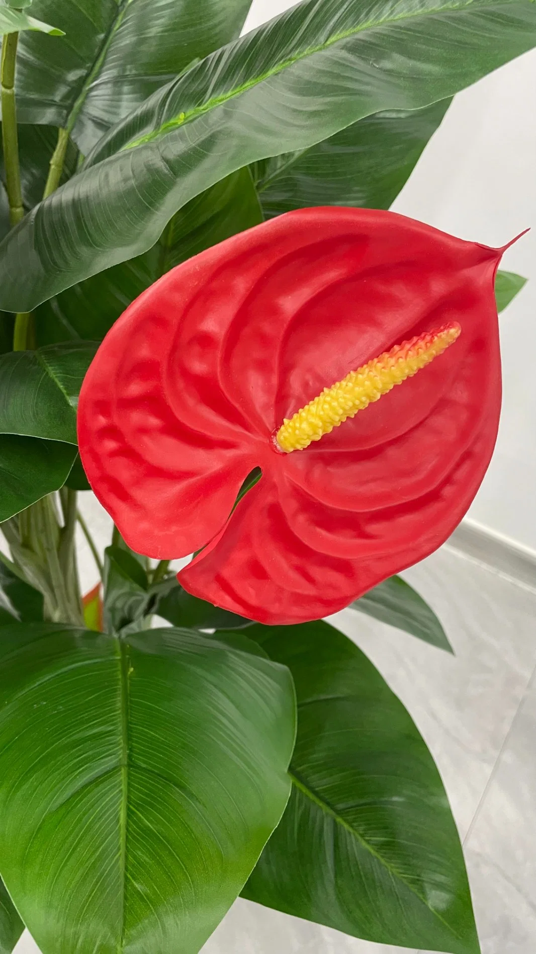 Classical Quintuple Anthurium Hot Sale Can Be Customized, Artificial and Decorative Plant Flower Tree