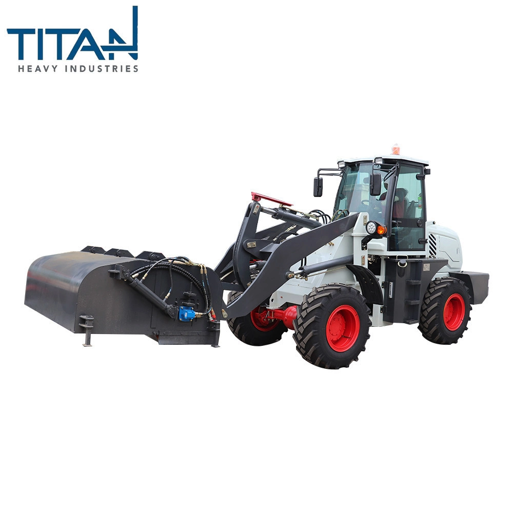 China Manufacturer EPA Euro5 Mini TITAN Backhoe Front End Loader Wheel Loader