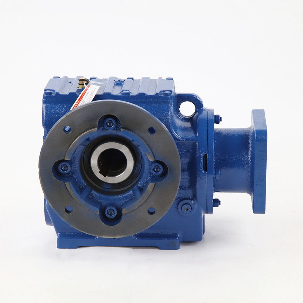 Helical Worm Gearbox Coupled with Servo Motor Flange Output Torque 1970nm