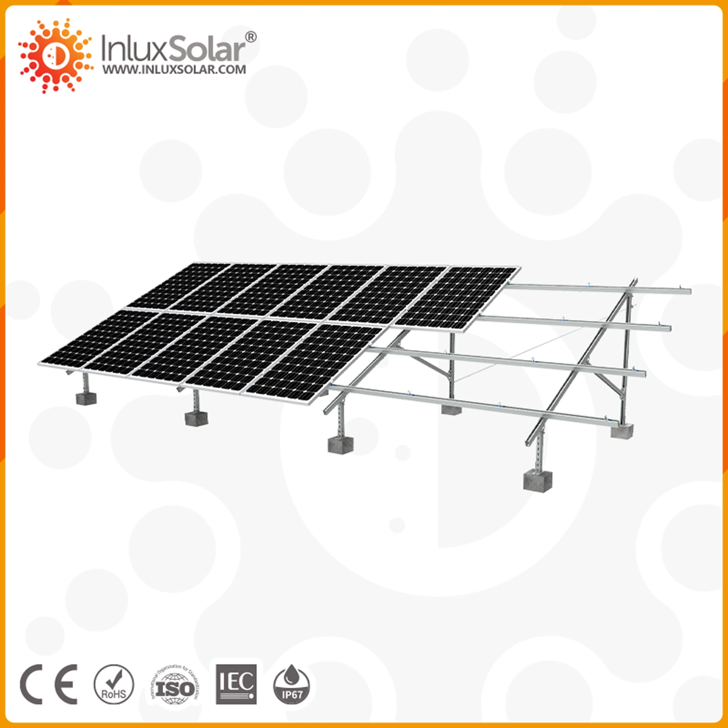 Système d'ÉNERGIE SOLAIRE PANNEAU SOLAIRE 5KW de puissance d'accueil du système de grille de 5kw liée 6kw solaire 8kw 10kw