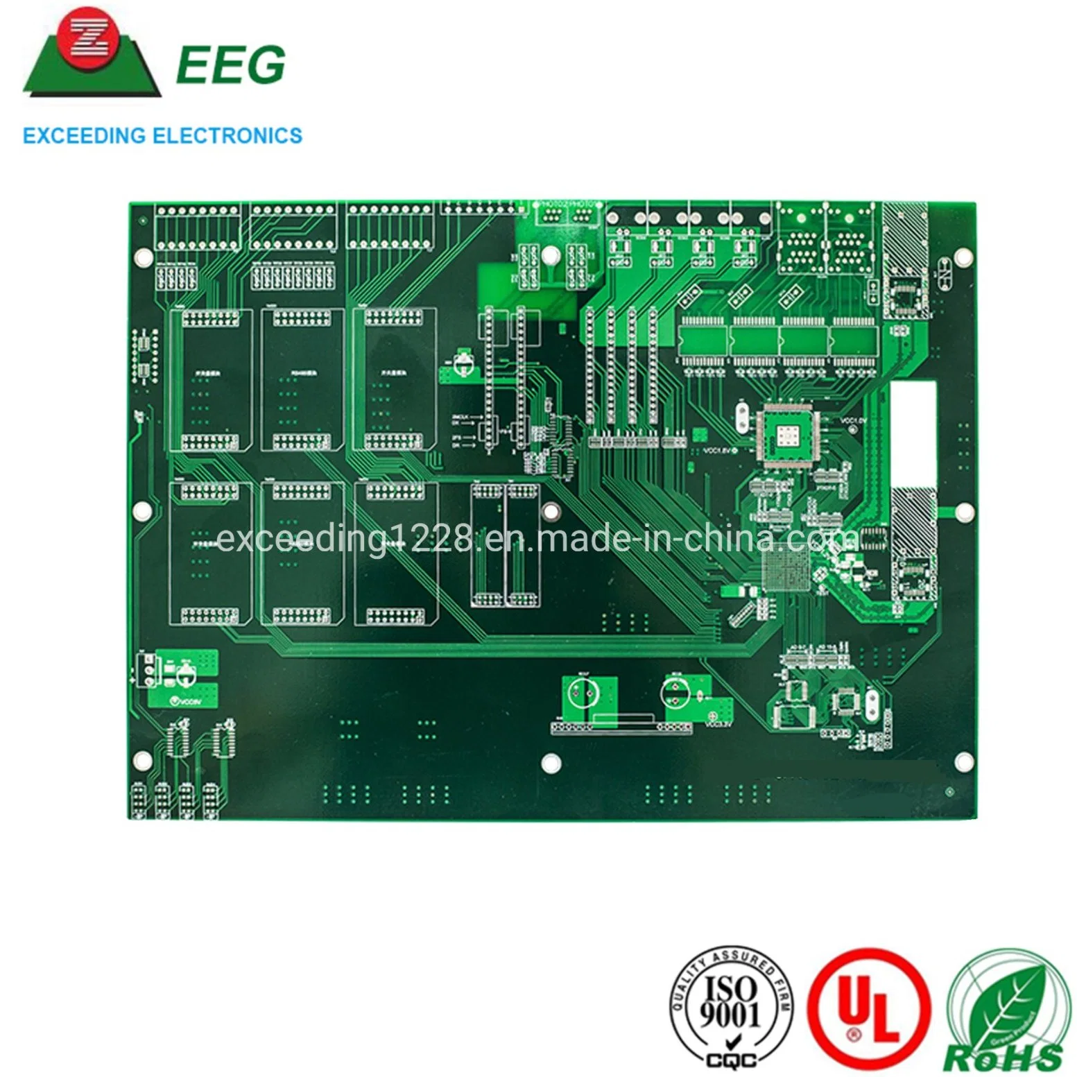 Multilayer HDI High Frequency Quick Term Printed Circuit Board Rigid PCB