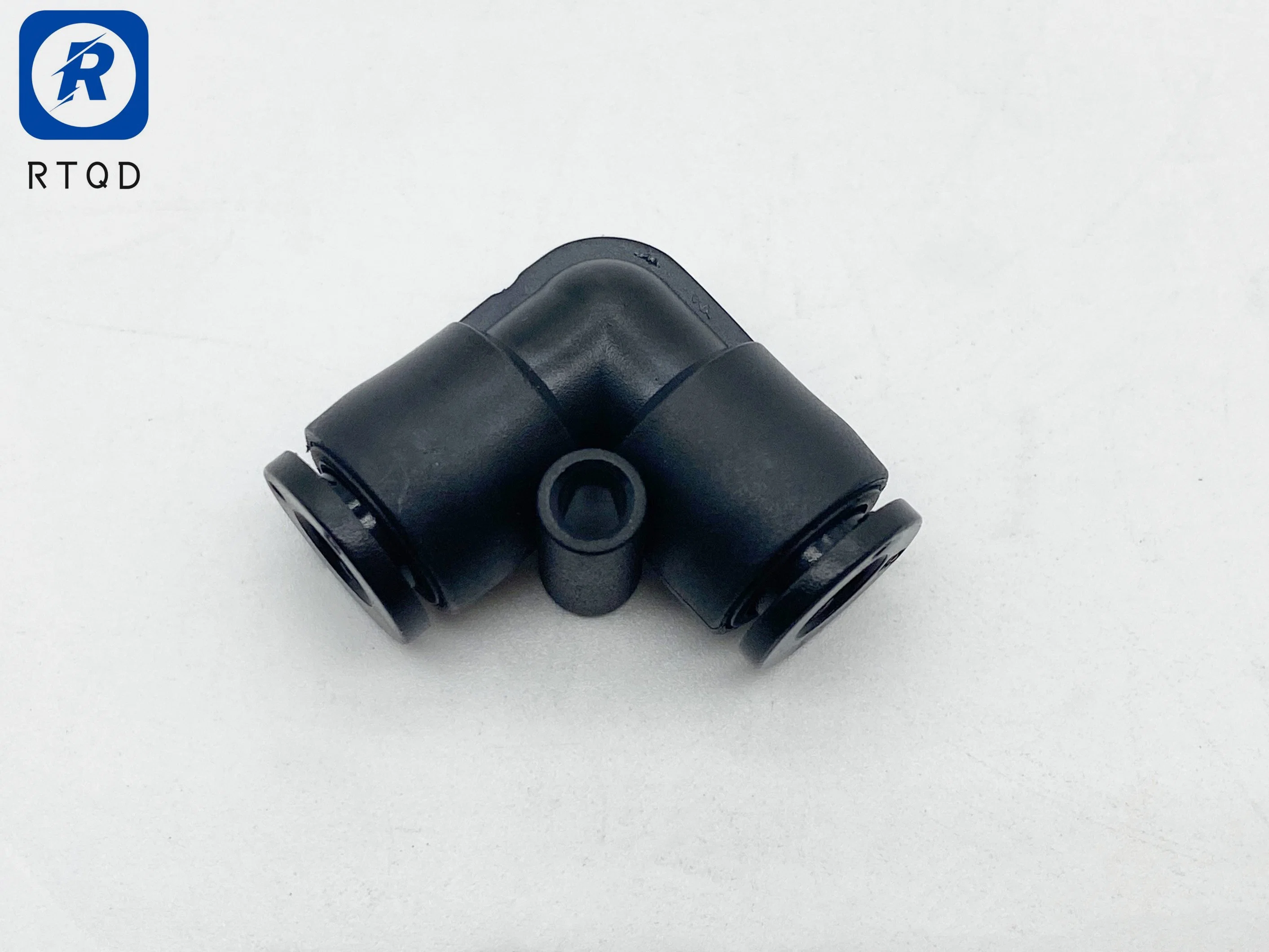 Low Price High Quality Pneumatic Fitting Two Way V Type Pneumatic Fitting with Black Color PV Series PV 3/5