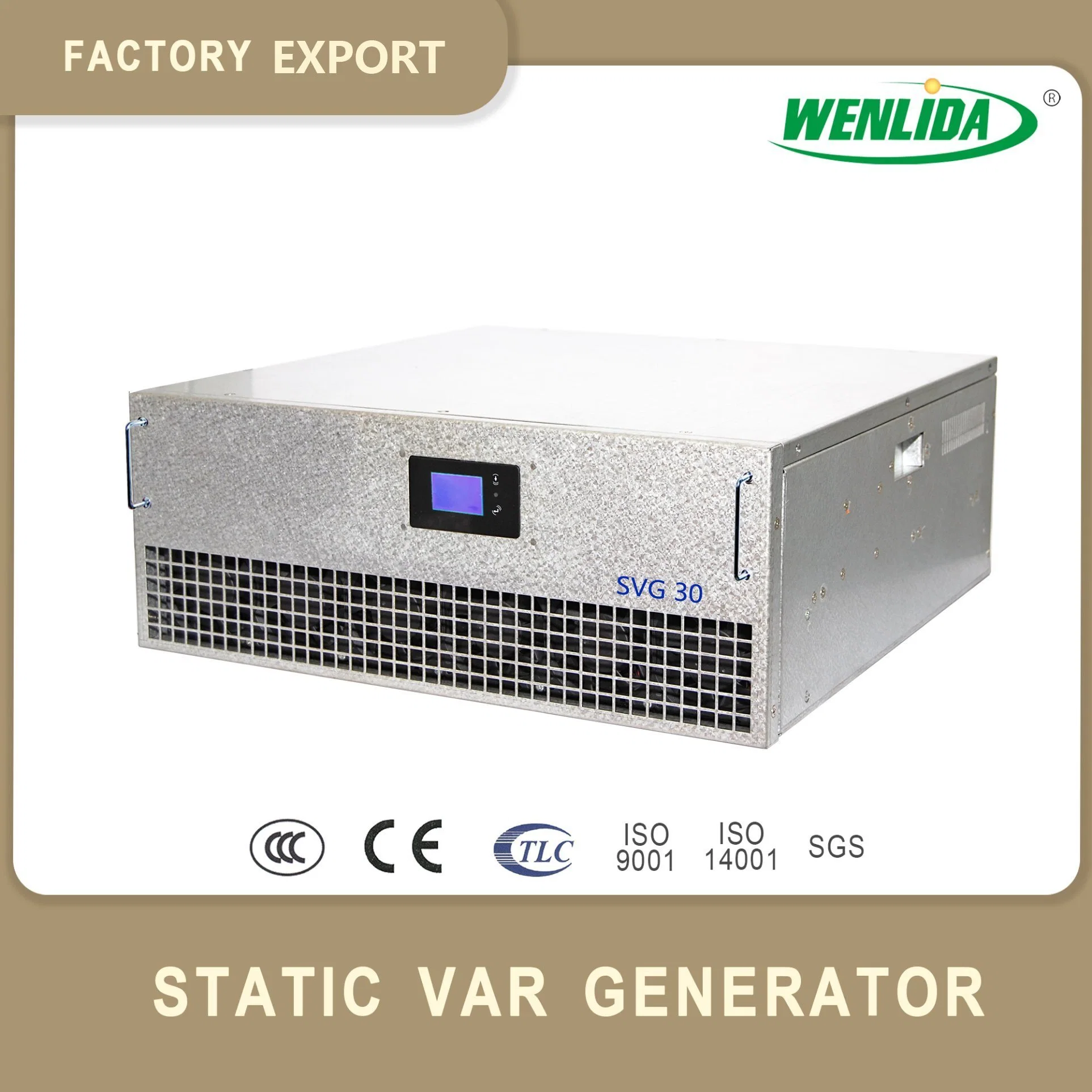 800kVA 400V Three Phase Low Voltage Anti-Harmonic Reactive Power Compensation Device Static Var Generator Svg Compensator for Automobile Manufacturing