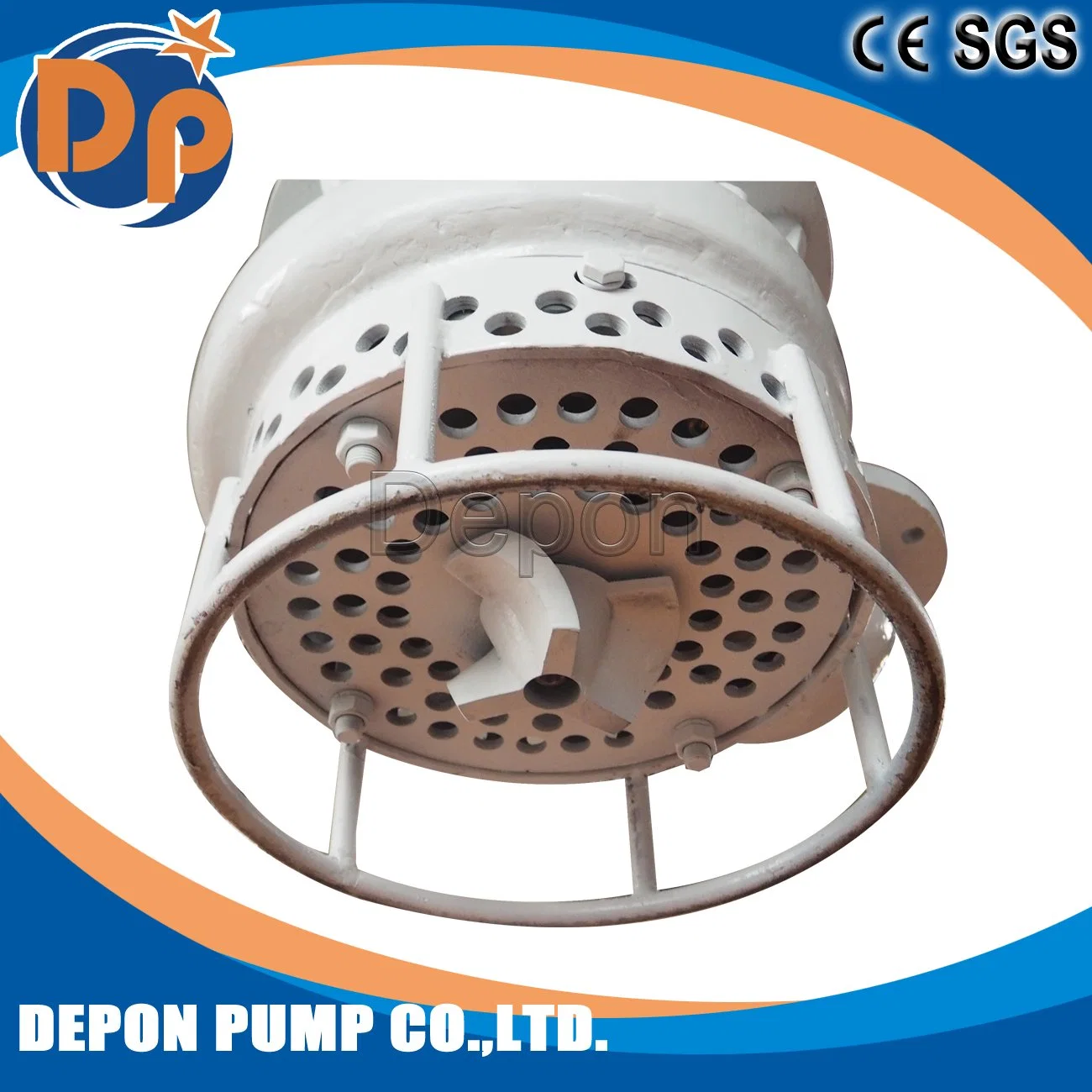 Industrial Centrifugal Excavator Hydraulic Power Electric Motor Mining Sea Sand Dredging High Pressure Dewatering Submersible Pond Slurry Water Pump with Cutter