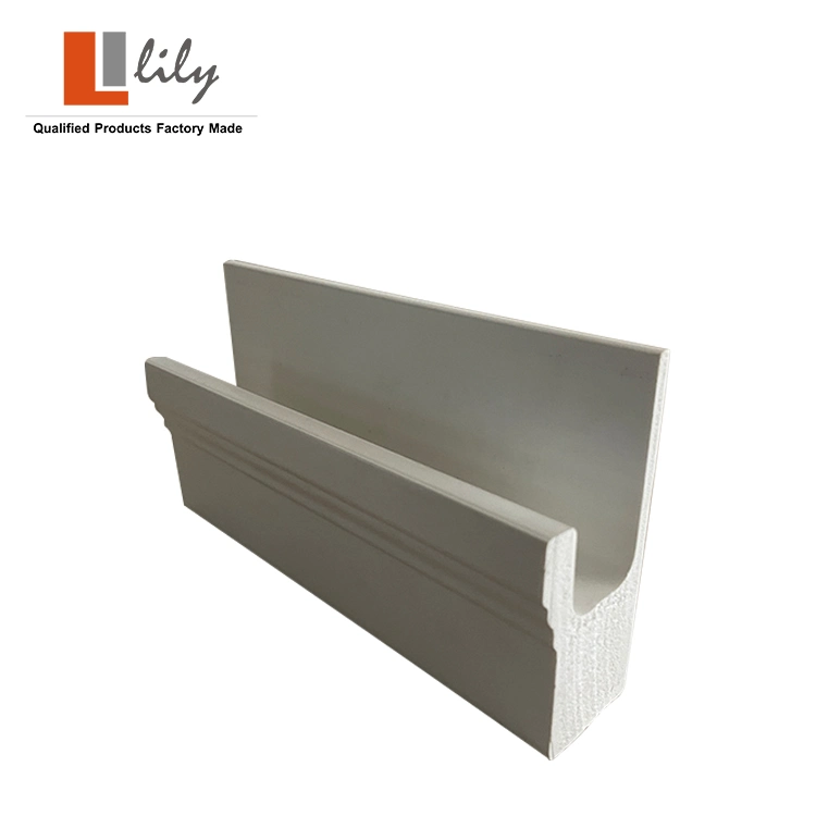 Fireproof PVC Moulding for Door Furniture Rigid Plastic Profiles