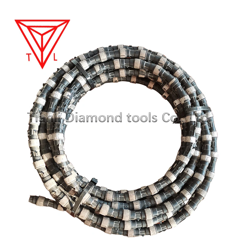 Whole Sale Diamond Wire Saw for Granite and Marble, Quartz Quarry Mining and Block Profiling Diamond Beads Tool