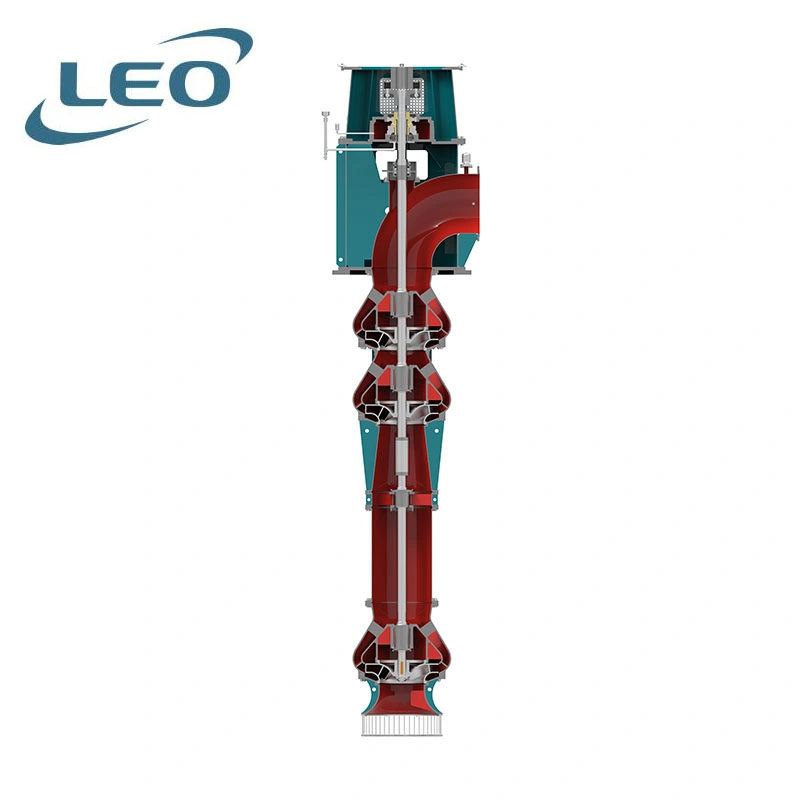 Pompe à eau à arbre long multi-étages verticale électrique pour la puissance thermique Station