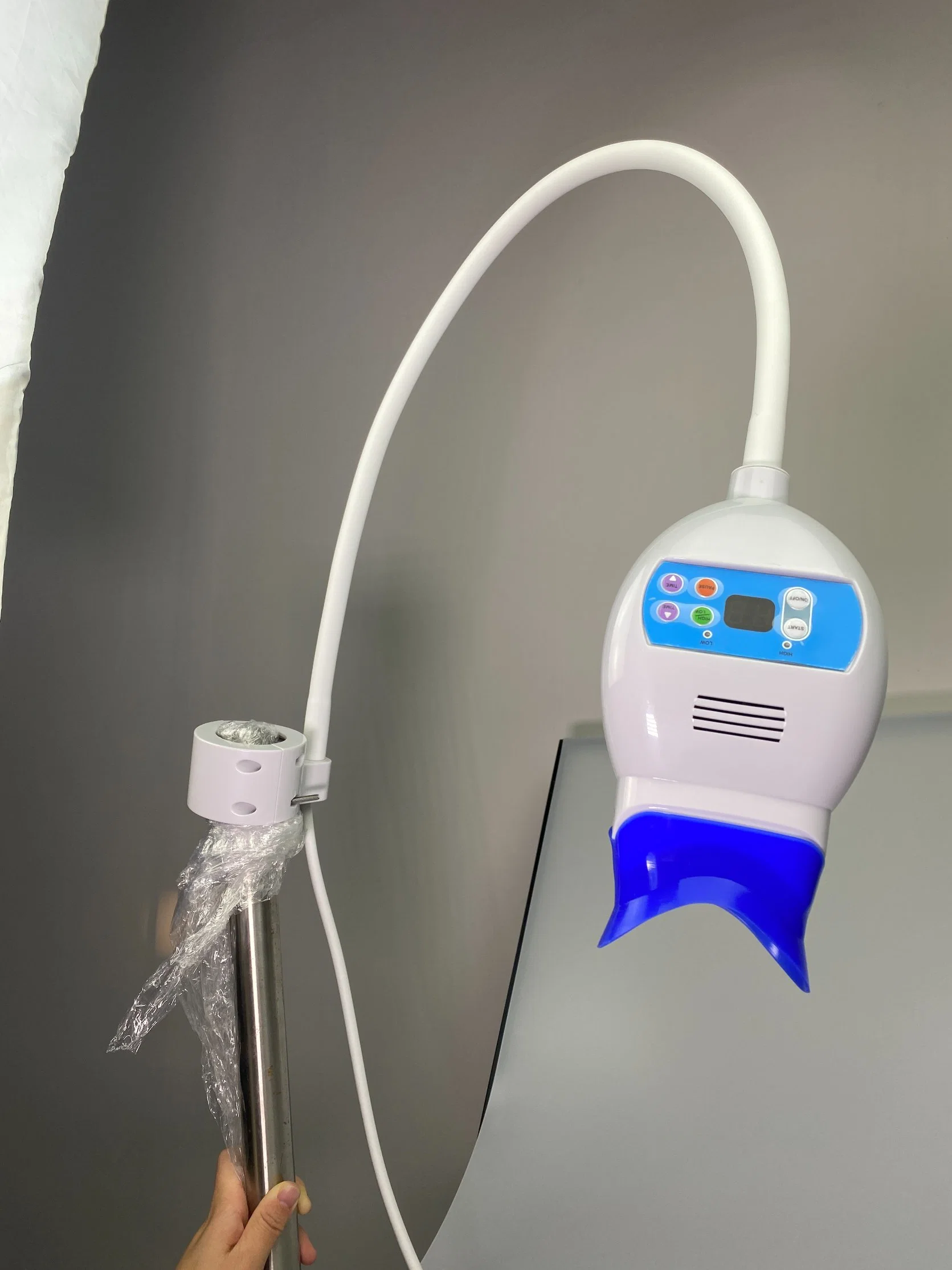 Unidad de blanqueamiento dental portátil lámpara LED dientes de máquina Luz blanqueadora