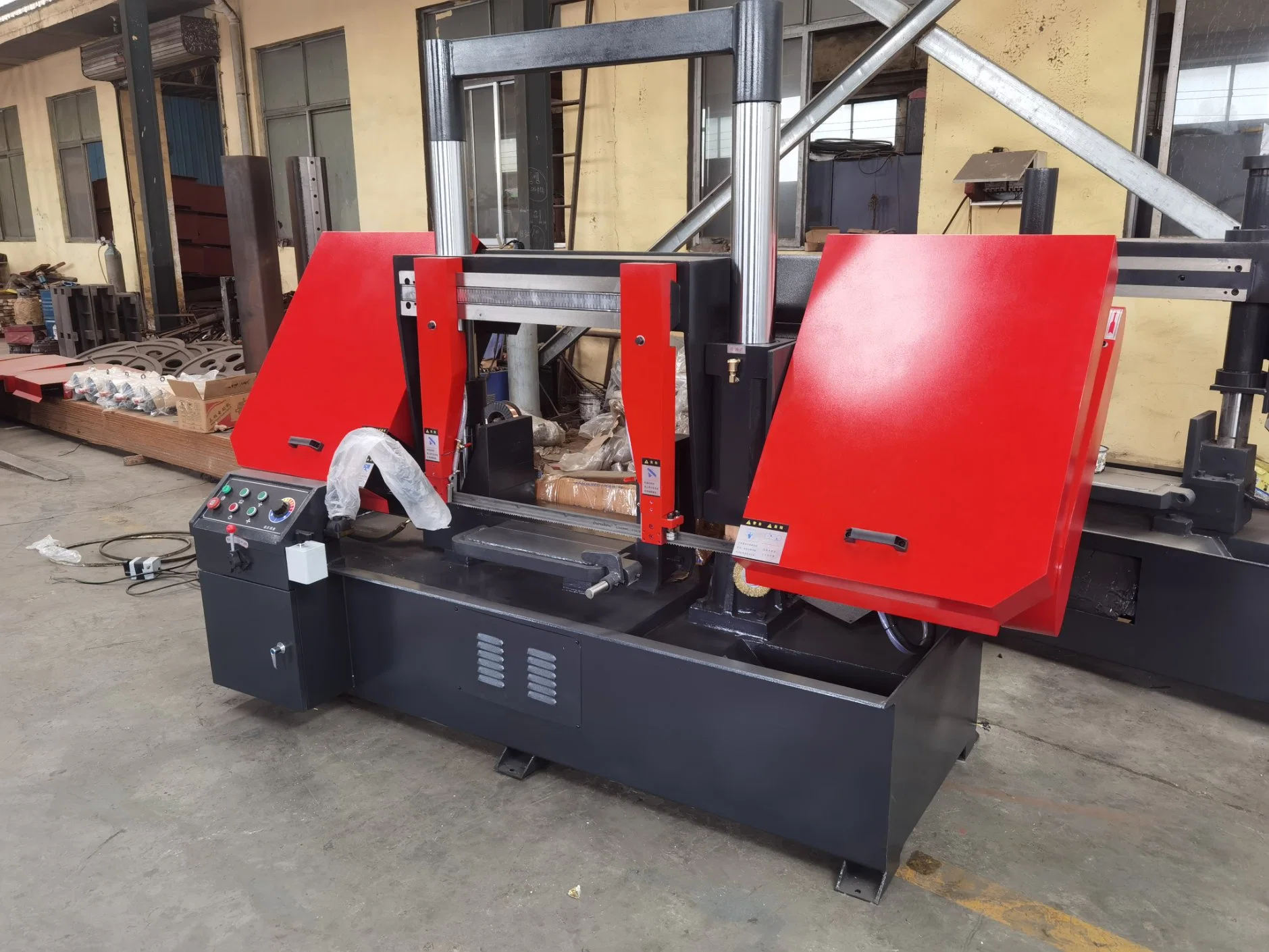 Adv 4250 CNC Automatic Steel Aluminium Cutting Machines Metal Band Saw Machines