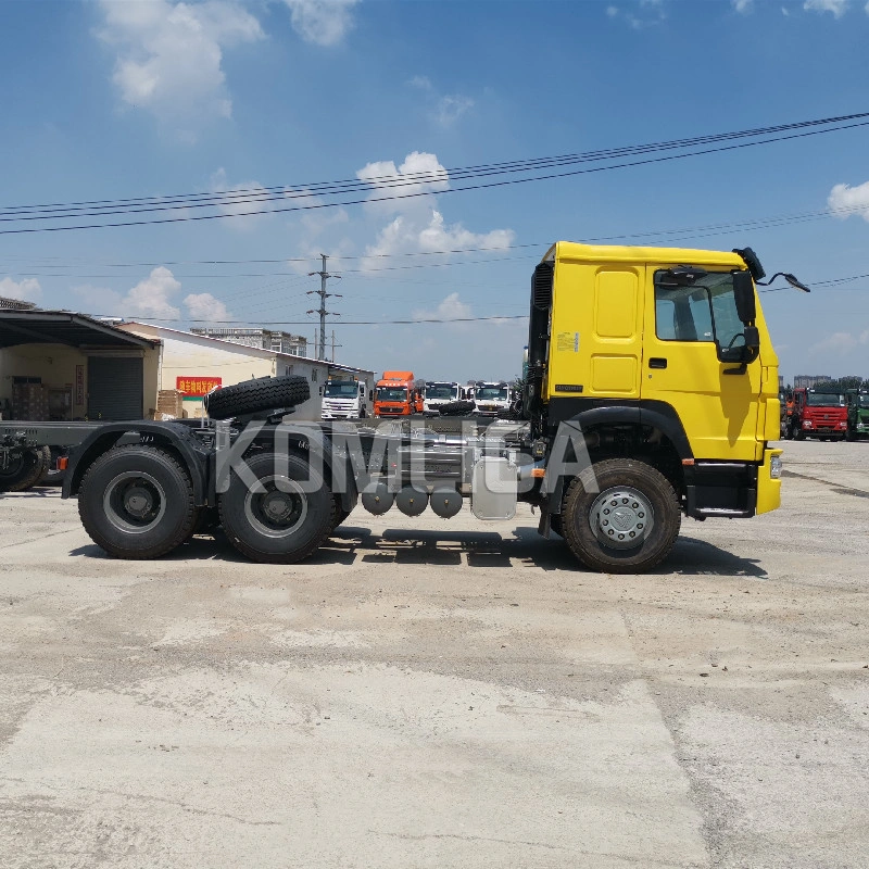 Novo Sinotruck Usado 10 Rodas 6X4 371HP 400HP 430 Prime Mover HOWO Trator Trailer Cabeça Caminhão Trator Preço.