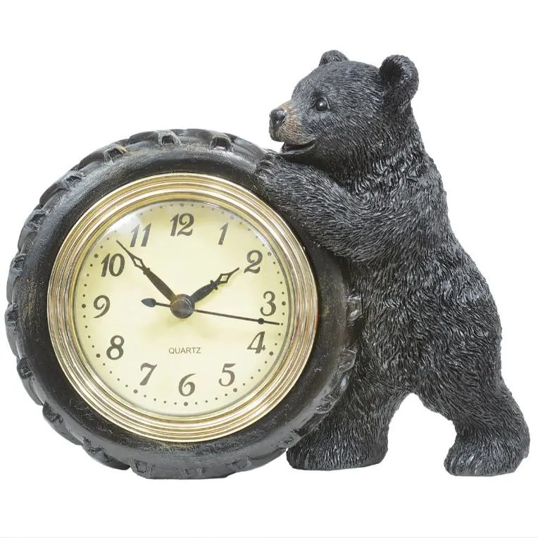 OEM New Fashion Polyresin Clock Craft