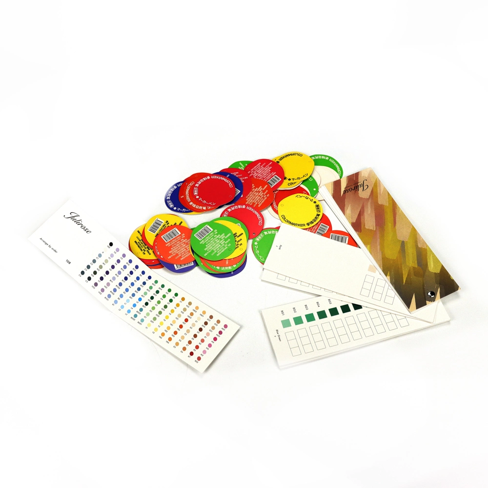 Gradient Color Colorful Hot Sale White Paper Card Gift Packing