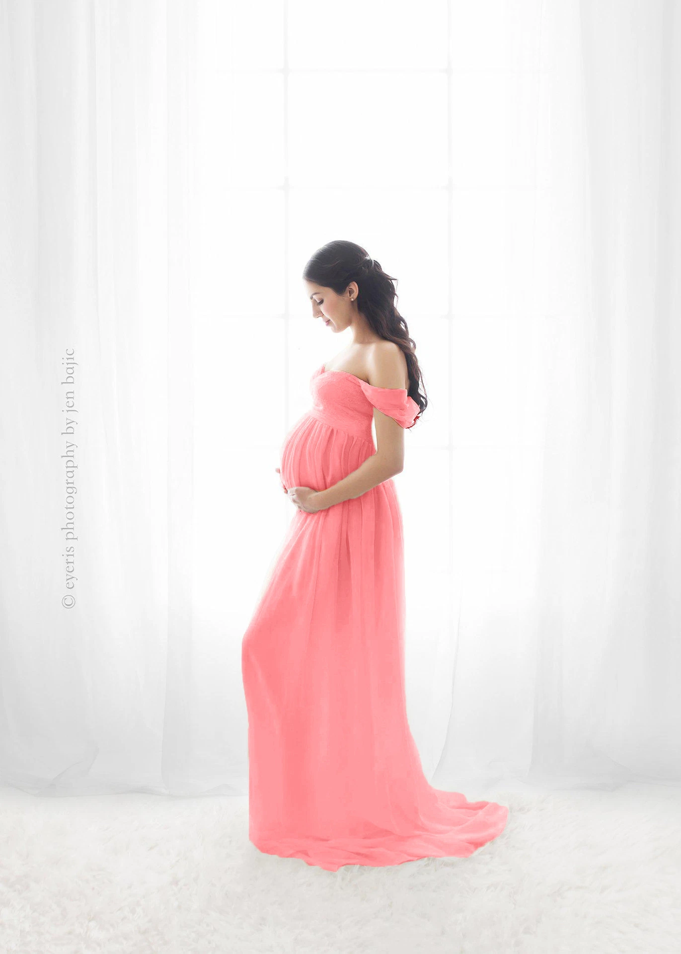 New Fashionable Organic Cotton Pregnant Maternity Dress