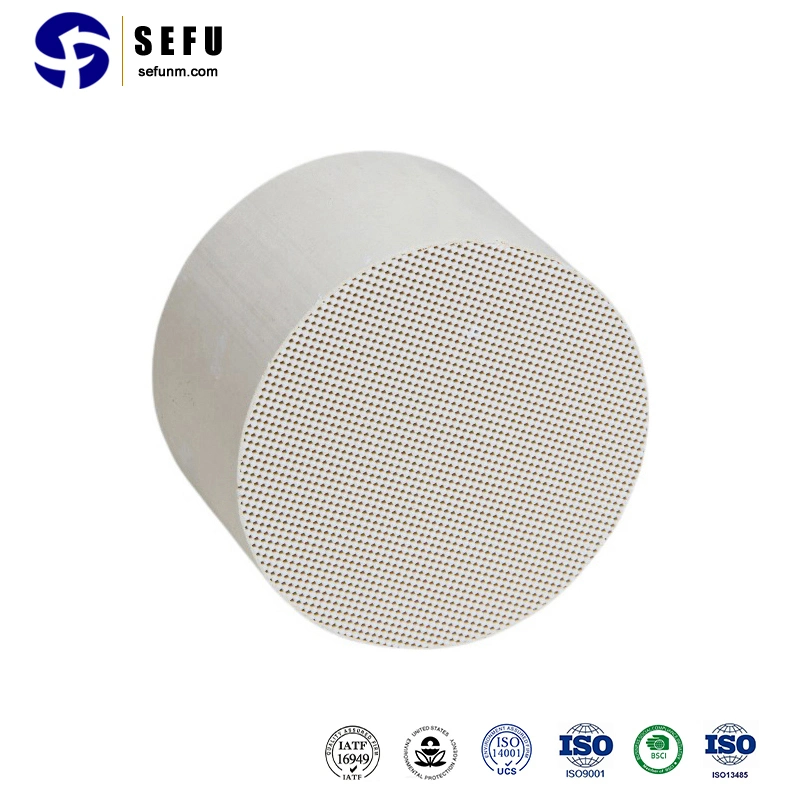 Catalytic Converter Cordierite Honeycomb Ceramic Monolith Substrate Supply Diesel Particulate Filter