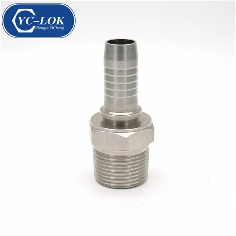 Hot Selling Jic Male 74 Degrees Cone Hydraulic Swaged Hose Fittings Joints