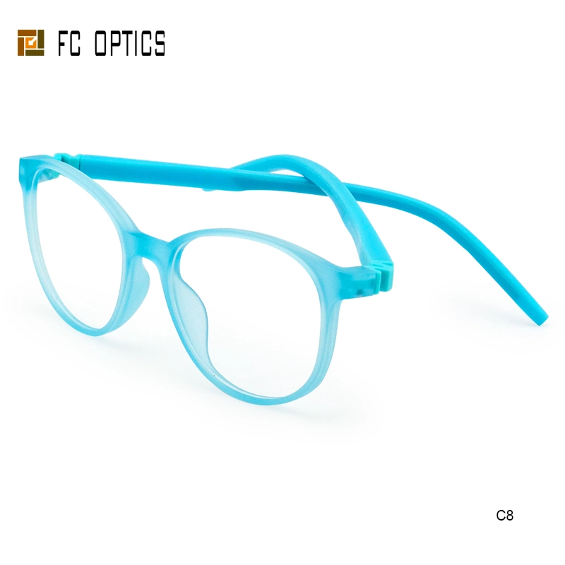 Round Tr90 Men Kids Anti Blue Light Bluelight Prescription Eye Gafas Lunettes Monturas Opticas Monture De Mode Optical Glasses Frames Eyeglasses