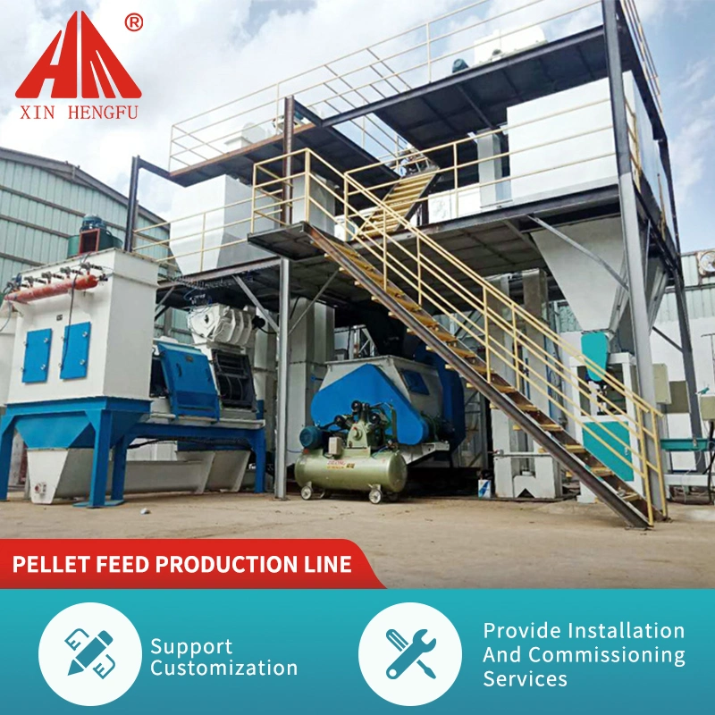 Livestock Animal Feed Pellet Machine Production Line