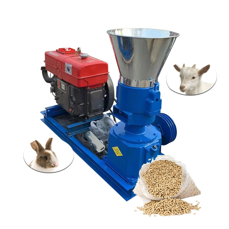 Farm Home Use Small Straw Sawdust Biomass Wood Pellet Making Machine Equipment for Sale