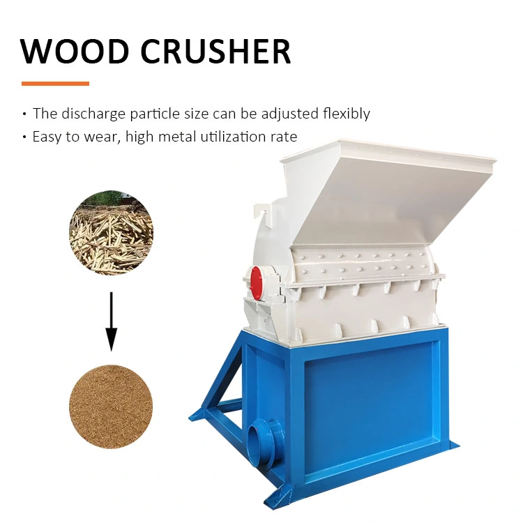 Convenient Wood Dust Crusher/Wood Branch Crusher Wood Shaving Machine