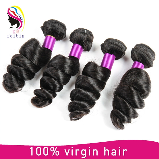 100% Cabello Humano indio virgen el Cabello Remy trama