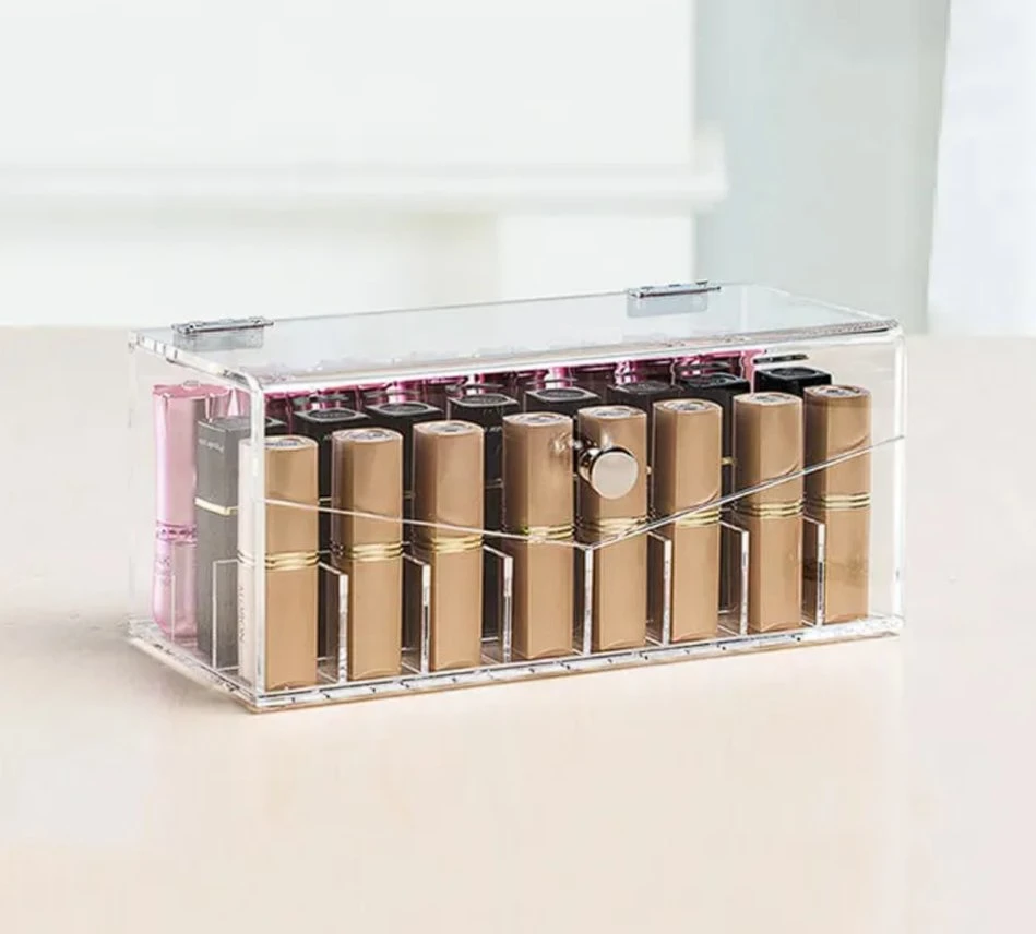 Countertop Cosmetic Organizer 24 Holder Custom Acrylic Display