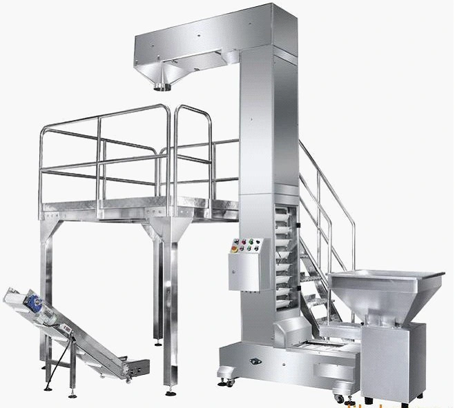 Frozen Meatball, Frozen Sausage, Frozen Dumpling and Frozen Granule Packing Machine with Multi-Head Scale