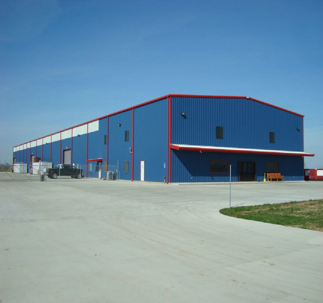 Prefabricated and Pre-Engineered Steel Structural Framed Building Construction