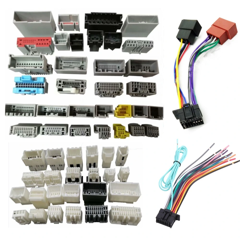 16 Pin Automotive Male Female ISO Wiring Harness Connectors