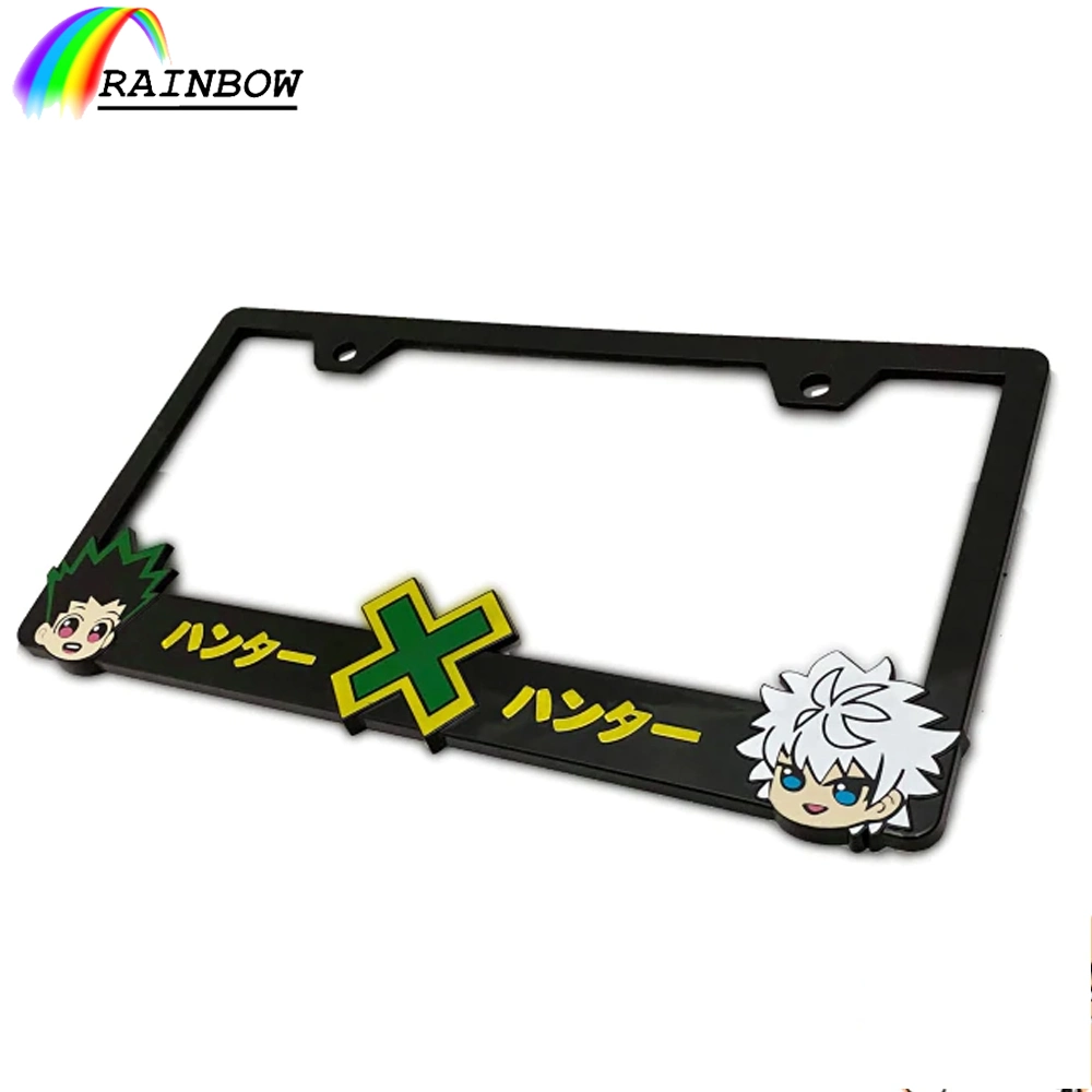 Custom Universal Car Plastic/Custom/Stainless Steel/Aluminum ABS/Classic Carbon Fiber License Plate Frame/Holder/Mold/Cover