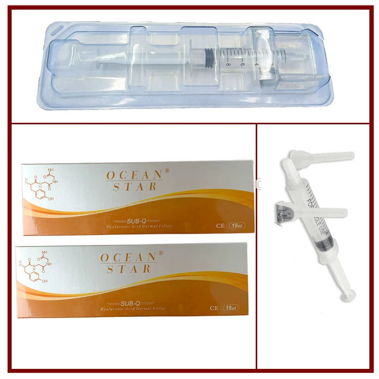 Ocean Star Hyaluronic Acid Gel Injectable Dermal Filler for Skin Care