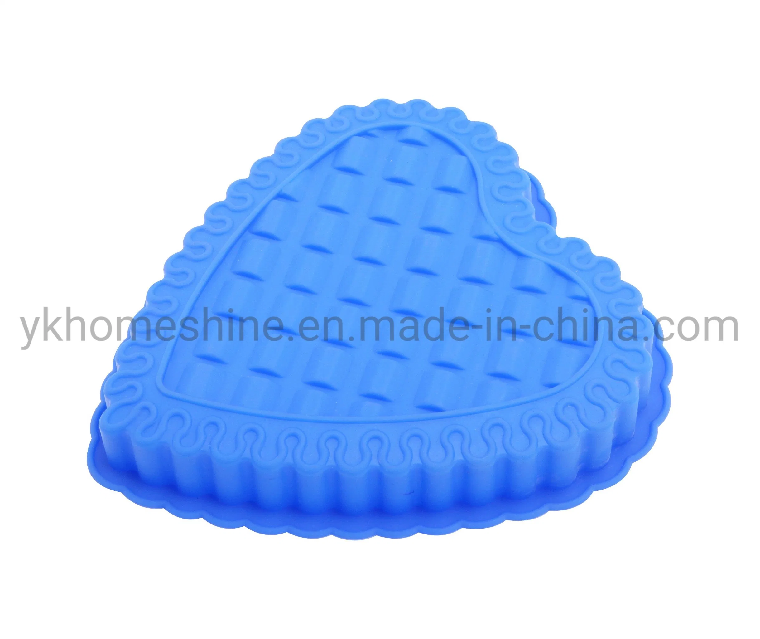 Popular Heat-Resistant Heart Shape Silicone Cake Baking Pan