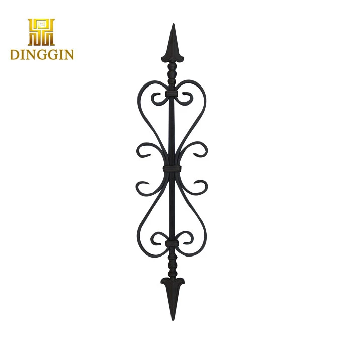 Customized Wrought Iron Material Door Decoartion