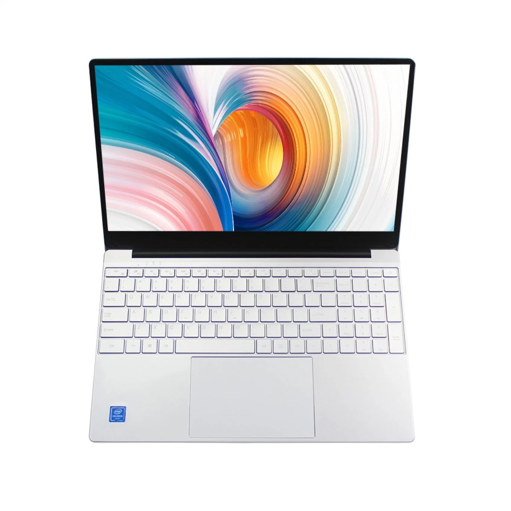 Best Price New Thin 15.6 Inch Notebook Intel Quad Core Celeron 12GB 256GB Win10 Business Silver Laptop Computer