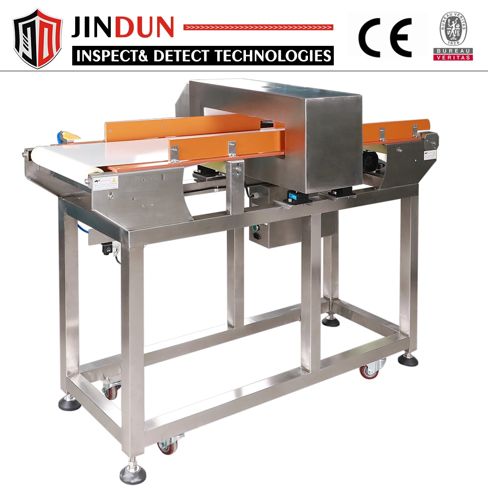 Salad Dressings Food Industry Auto Rejection Conveyor Belt Metal Detector