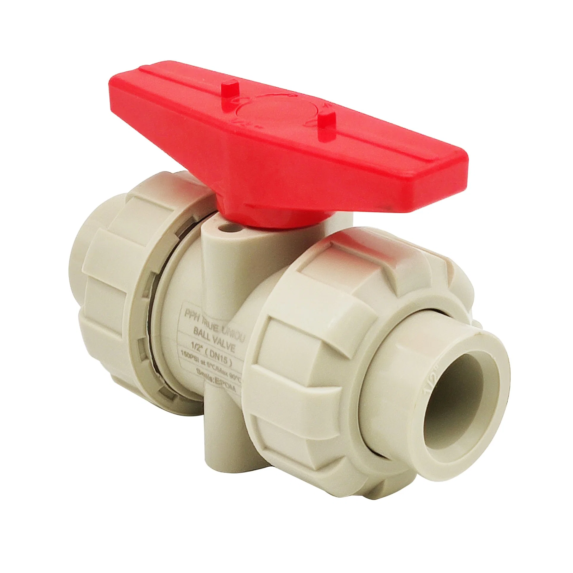 Pph Double Union Ball Valve