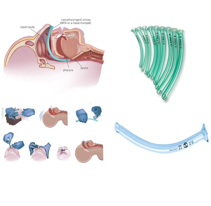 Disposable PVC Medical Nasal Airway