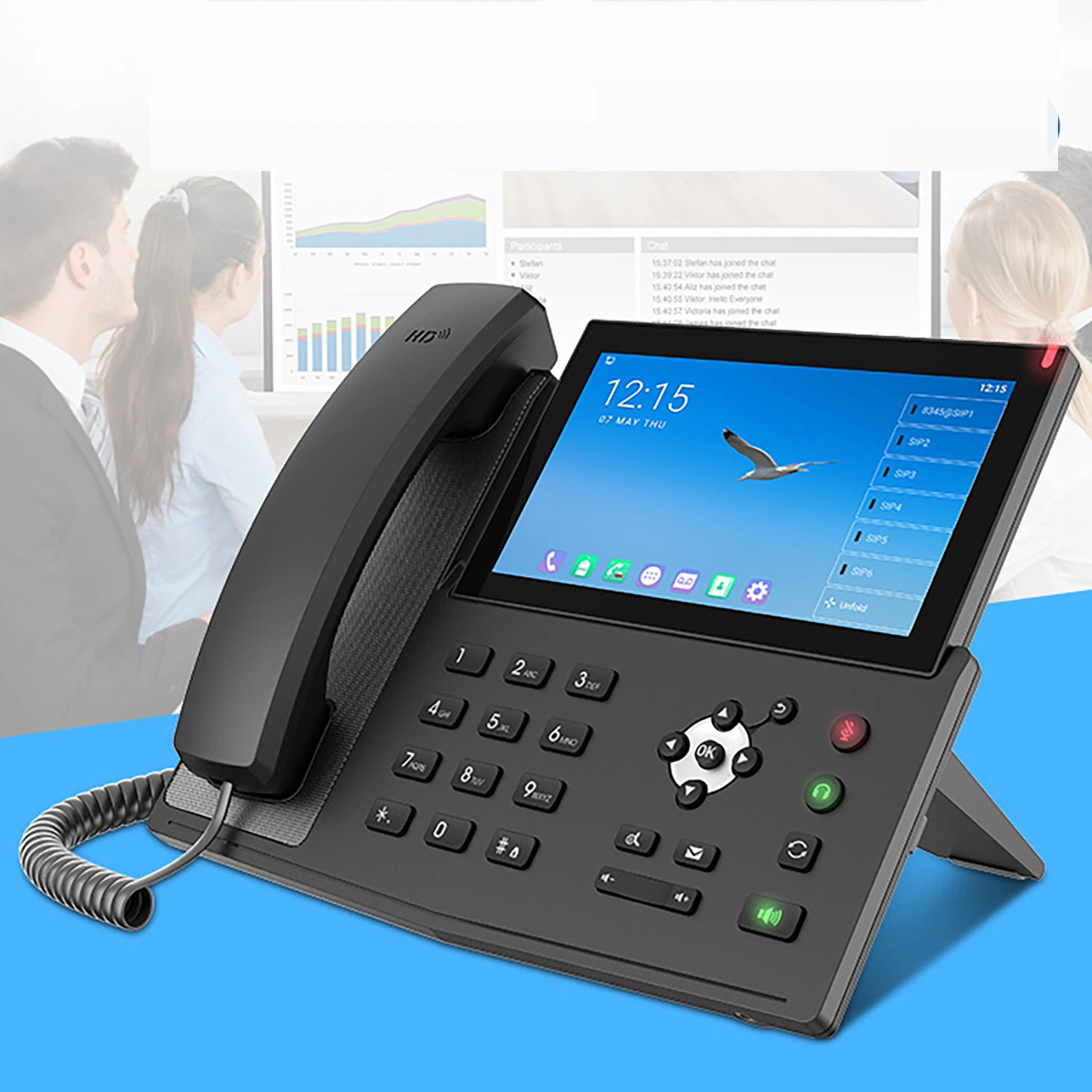 New Original IP Phone for Small Business WiFi IP Phone