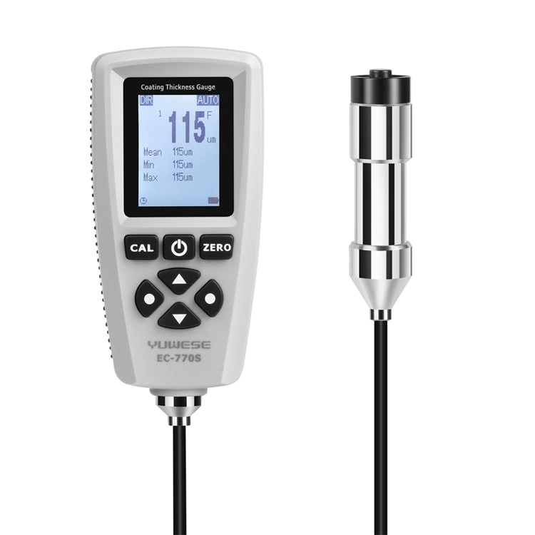 Digital Professional Coating Thickness Gauge Measuring Instrument with Probe