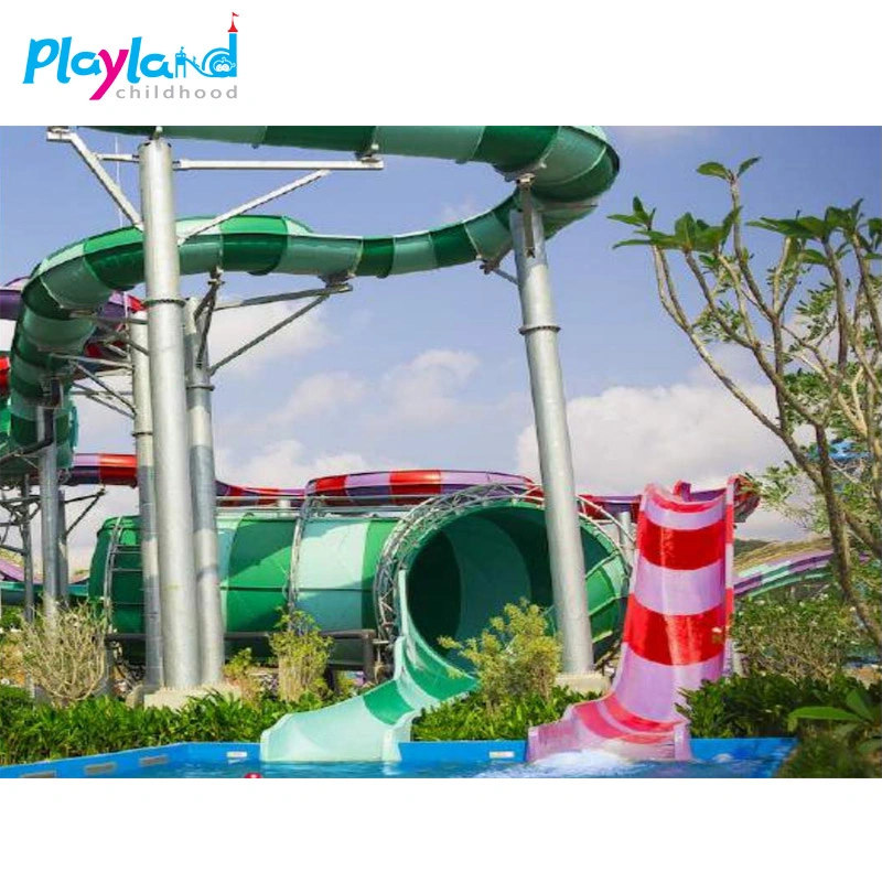 High quality/High cost performance  Children Games Tube Slide Water Park Price