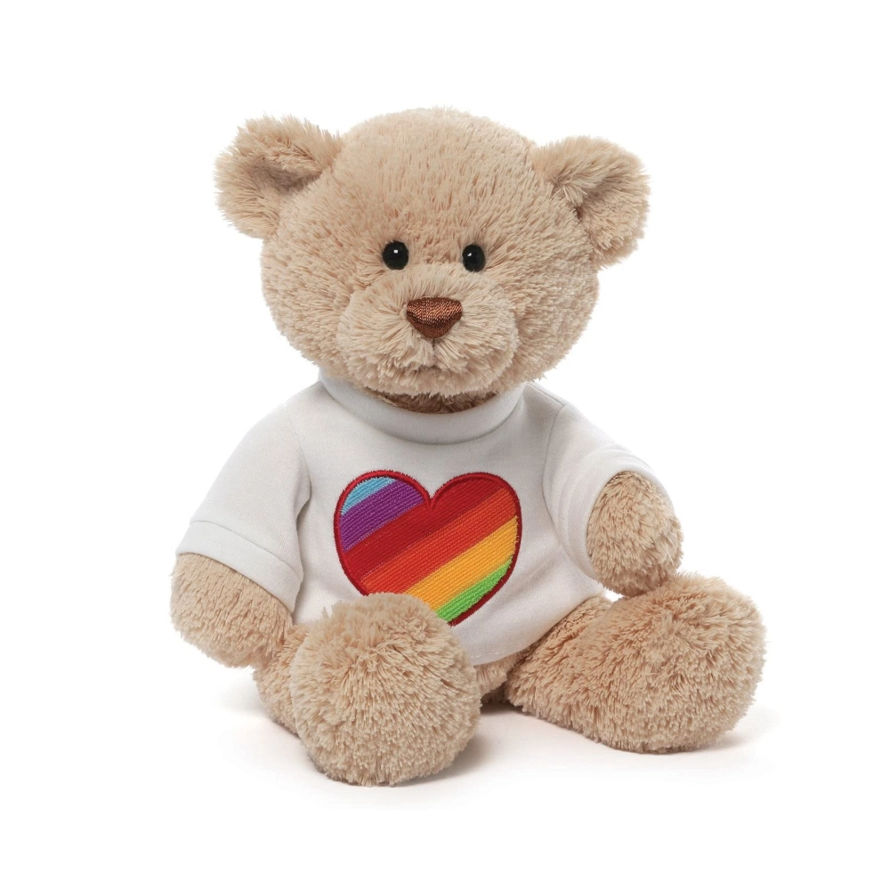 Gefüllte Teddybär Plüsch Custom sitzende Tier mit T-Shirt Spielzeug