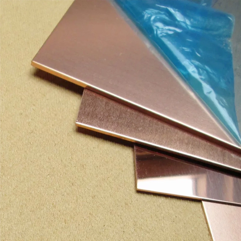 99.99% Electrolytic Cathodes C10100 Copper Plate Sheet