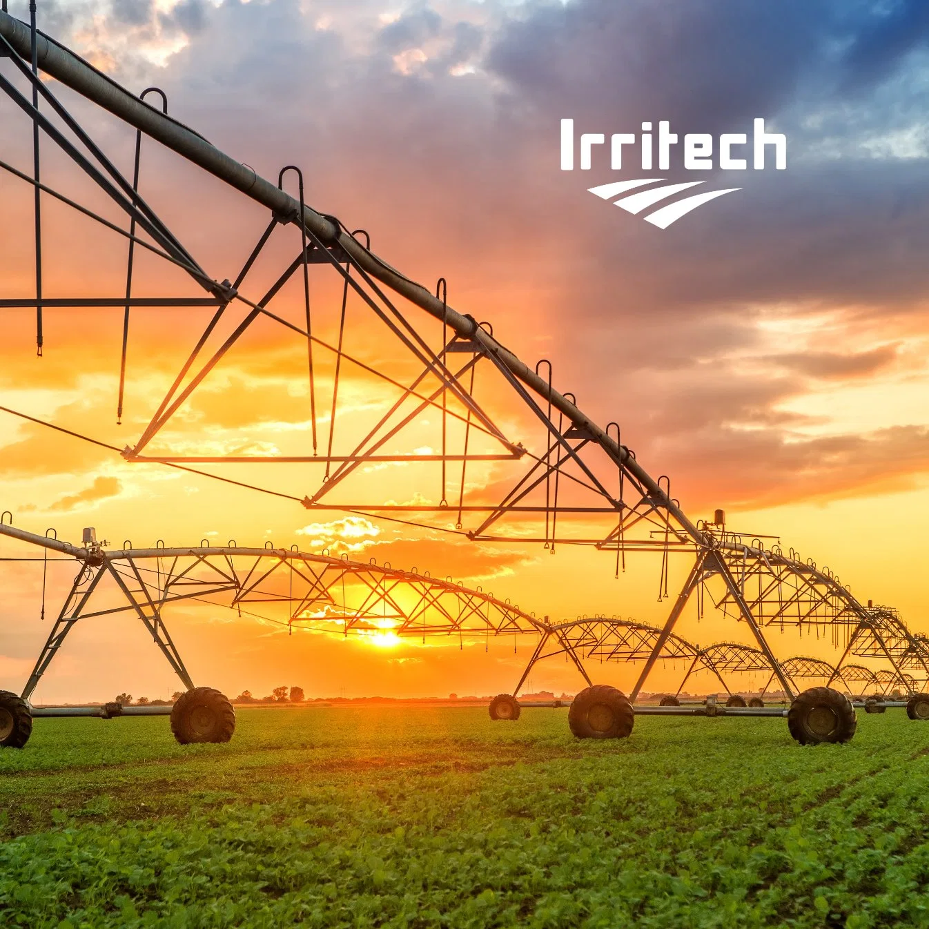 Agrícolas modernos equipamentos de irrigação de pivô central automático com preço de fábrica