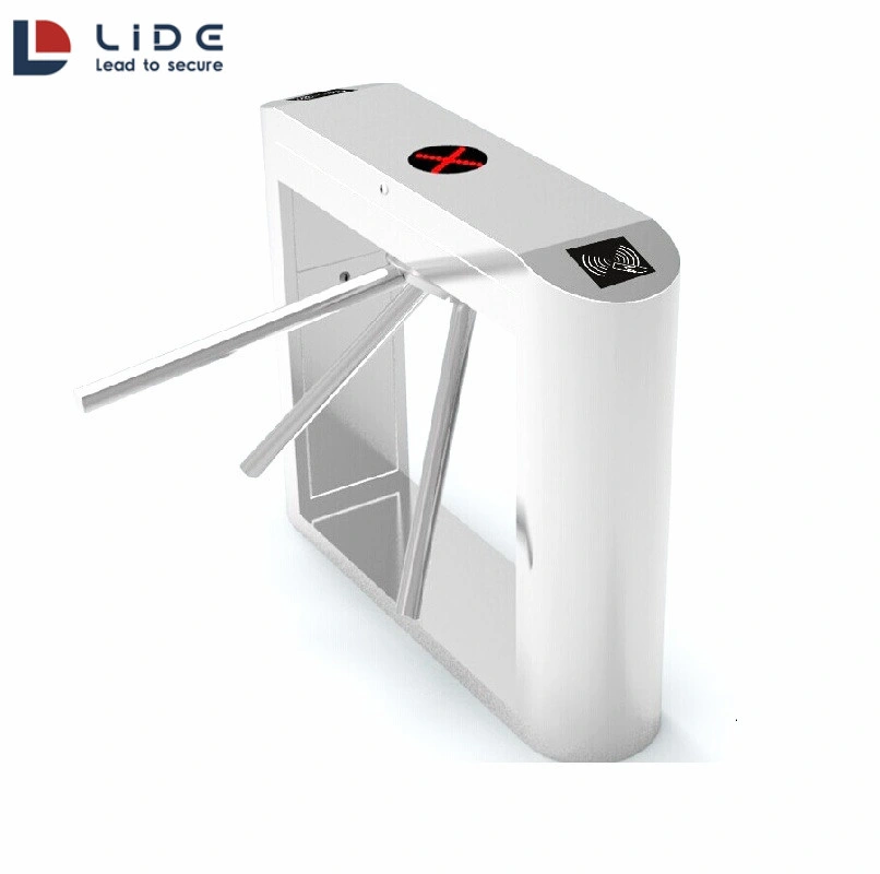 Biometric RFID Access Control Tripod Turnstile Waist Height Turnstile for Construction Site