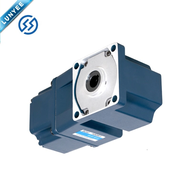 90W 90*90mm Right Angle Worm Gear Motor for Industrial Equipment