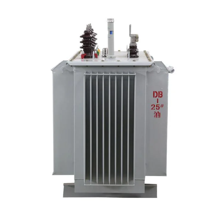 Power Distribution Electric Three Phase Oil Immersed Transformer Without Excitation Voltage Regulating