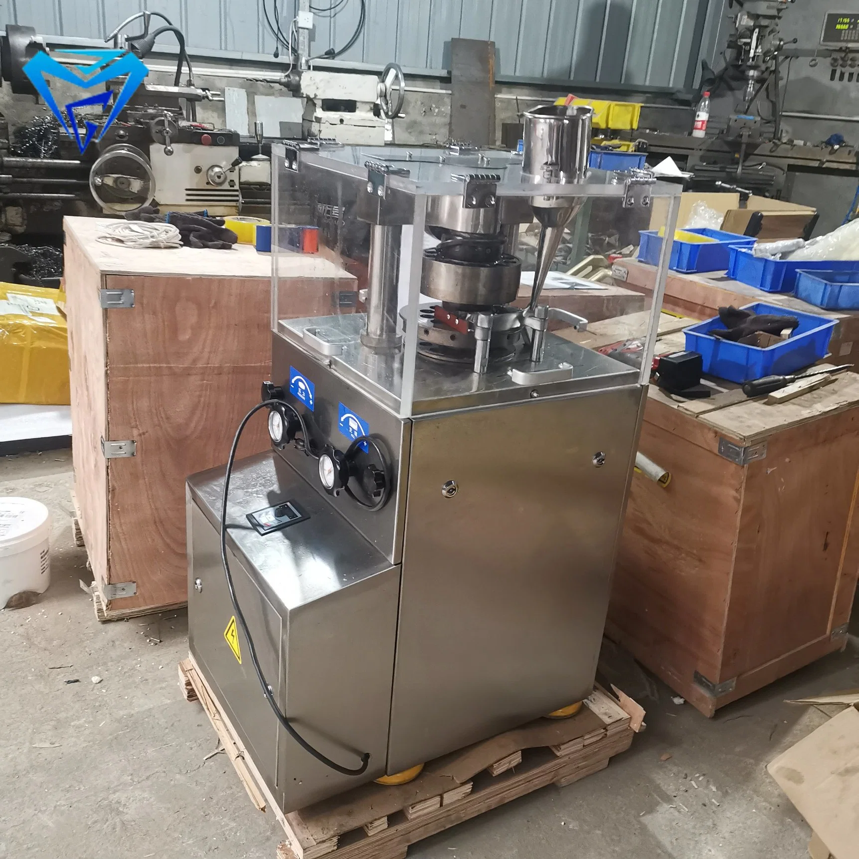 Zp10 Rotary Tablet Press Machine to Make Dishwasher