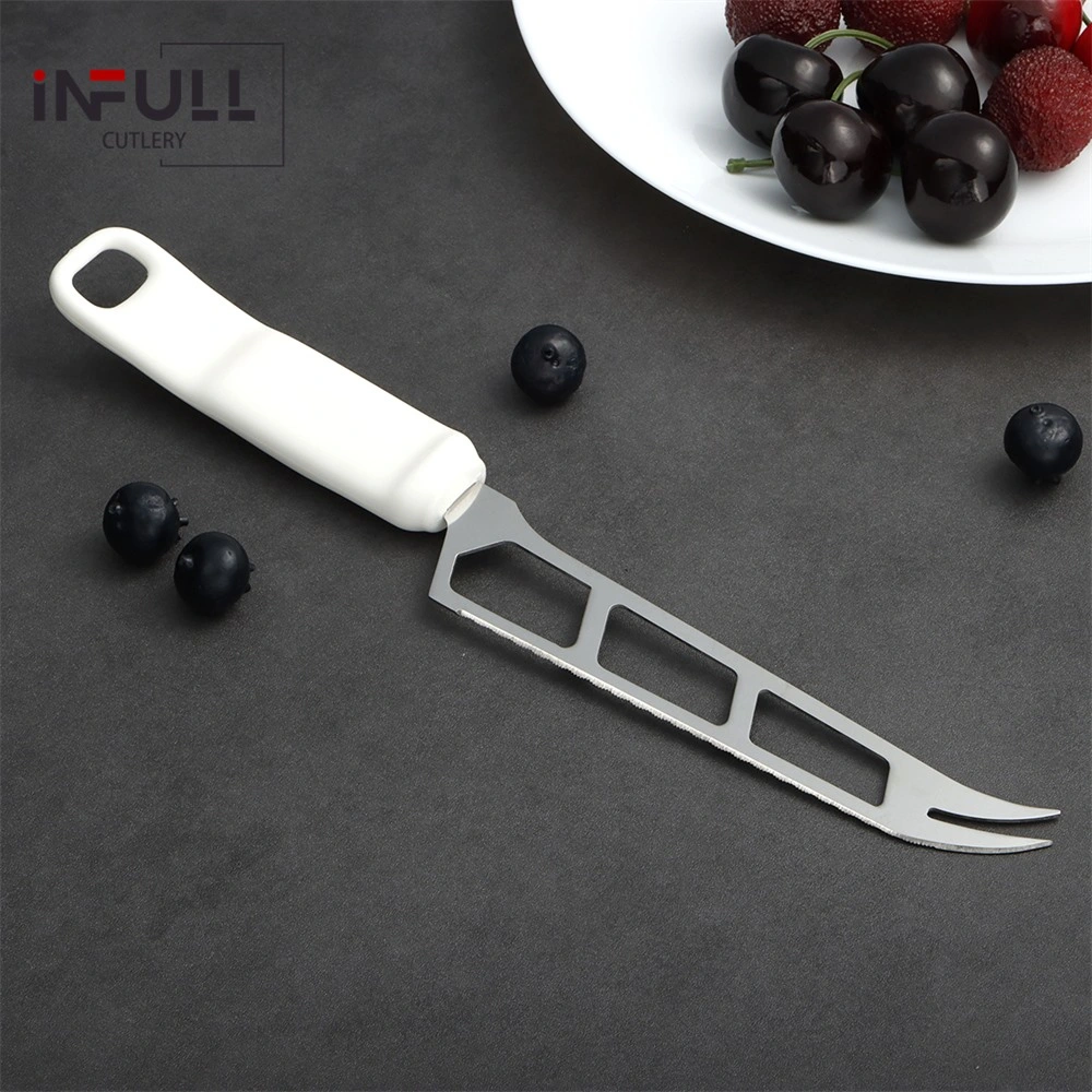 Stainless Steel Multi-Use Cheese Fruit and Veggie Knife with PP Handle