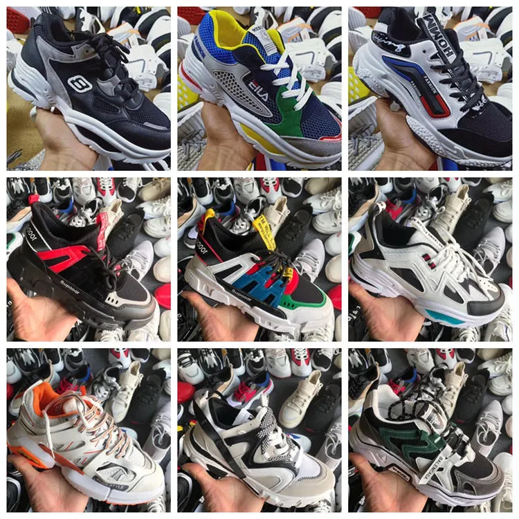 Shoes Sneakers Fashion Bulk Wholesale/Supplier Plus Size Casual Second-Hand Sport Men's Cheap High quality/High cost performance Sport Shoes