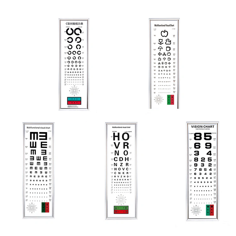 Ly-21c Optical Instrument Eye Vision Chart LED Visual Acuity Chart